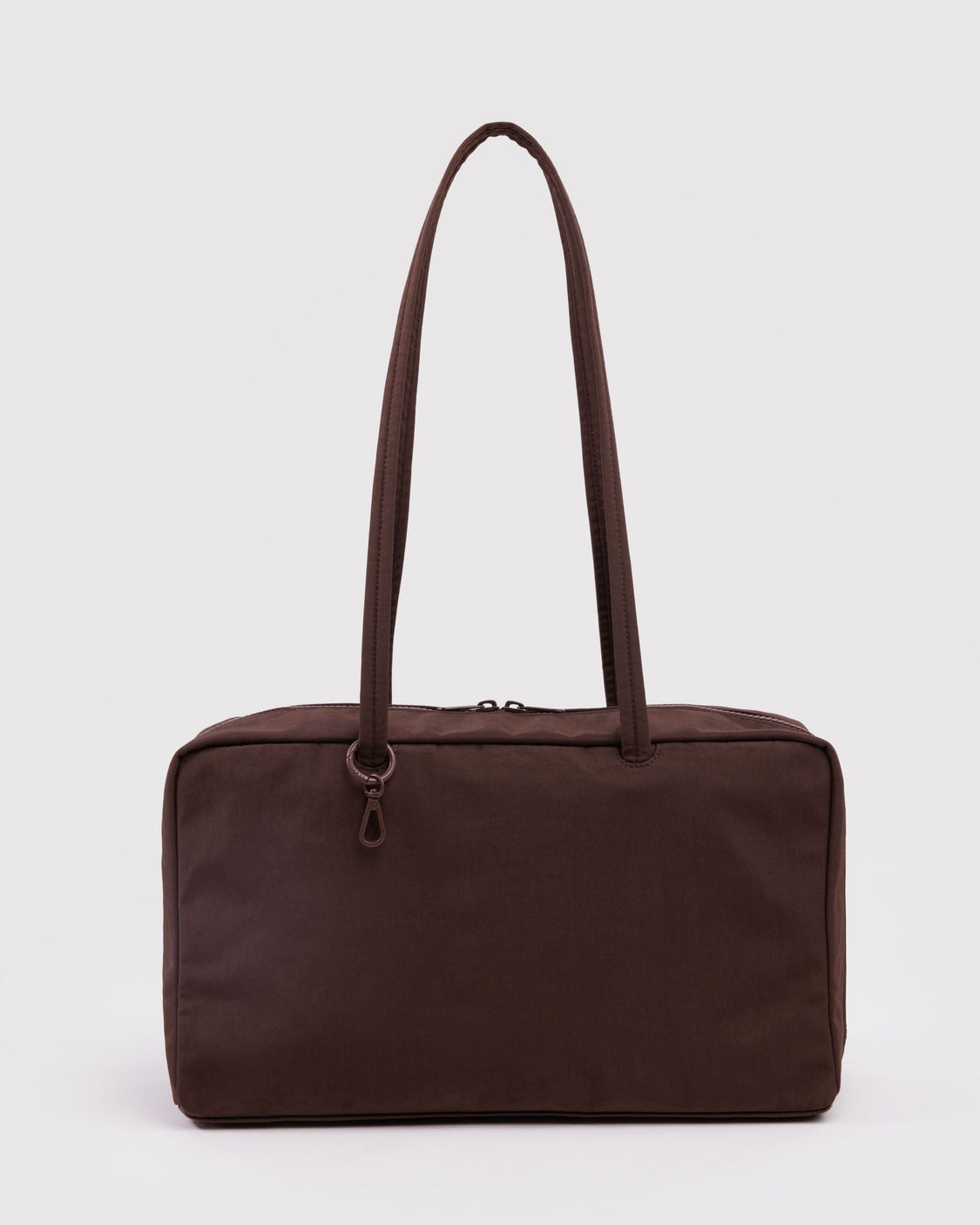 Medium Nylon Bowler Bag - Coffee - Everyday Pick