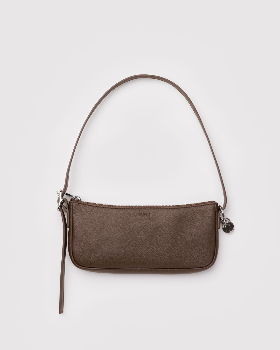 Recycled Leather Pochette - Brown - Hair Routine