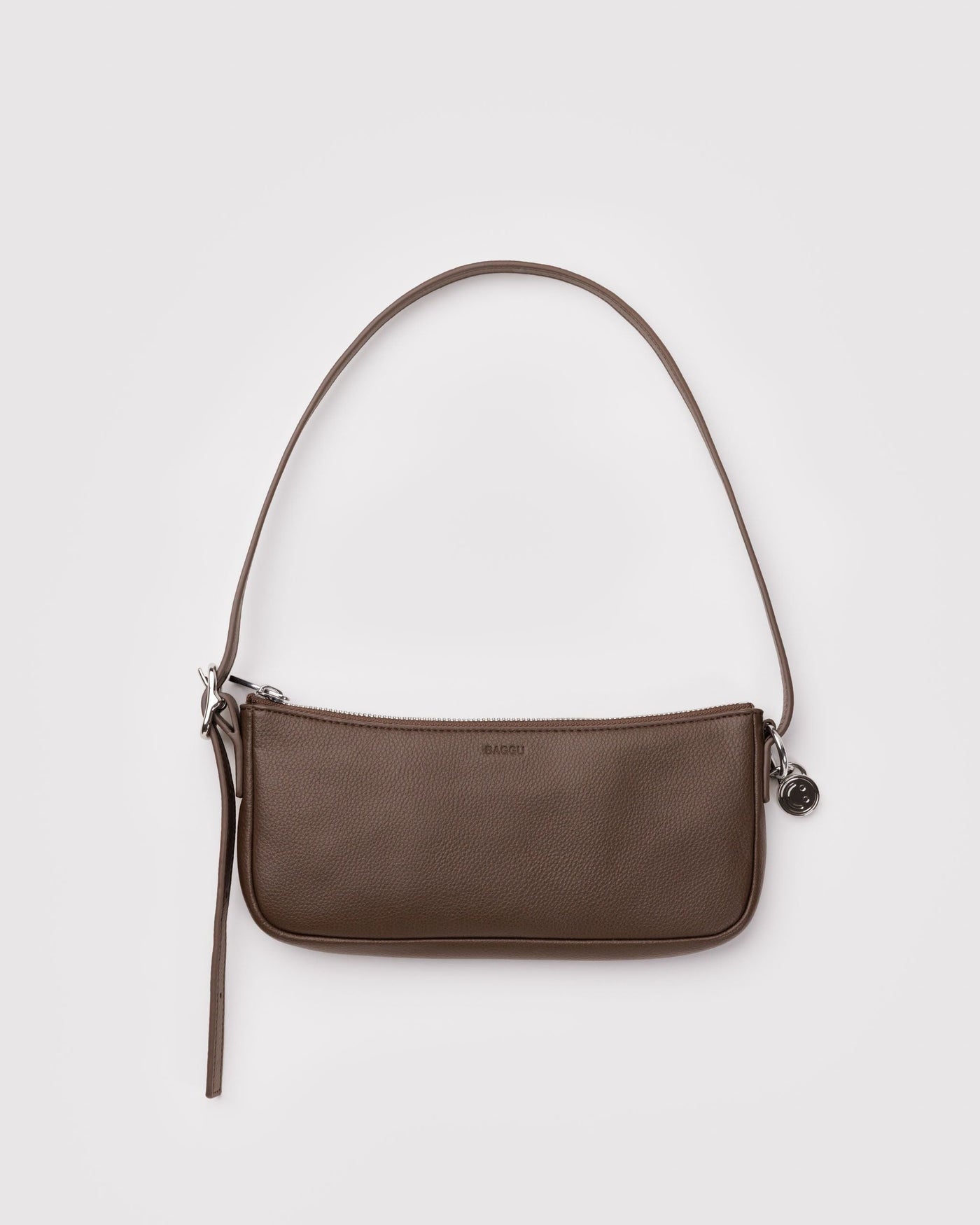 Recycled Leather Pochette - Brown - Hair Routine