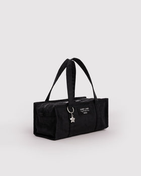 Mini Nylon Market Bag - Black