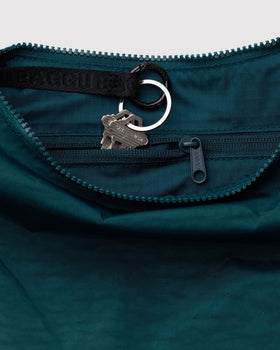 Medium Nylon Crescent Bag - Deep Sea - Quick Grab