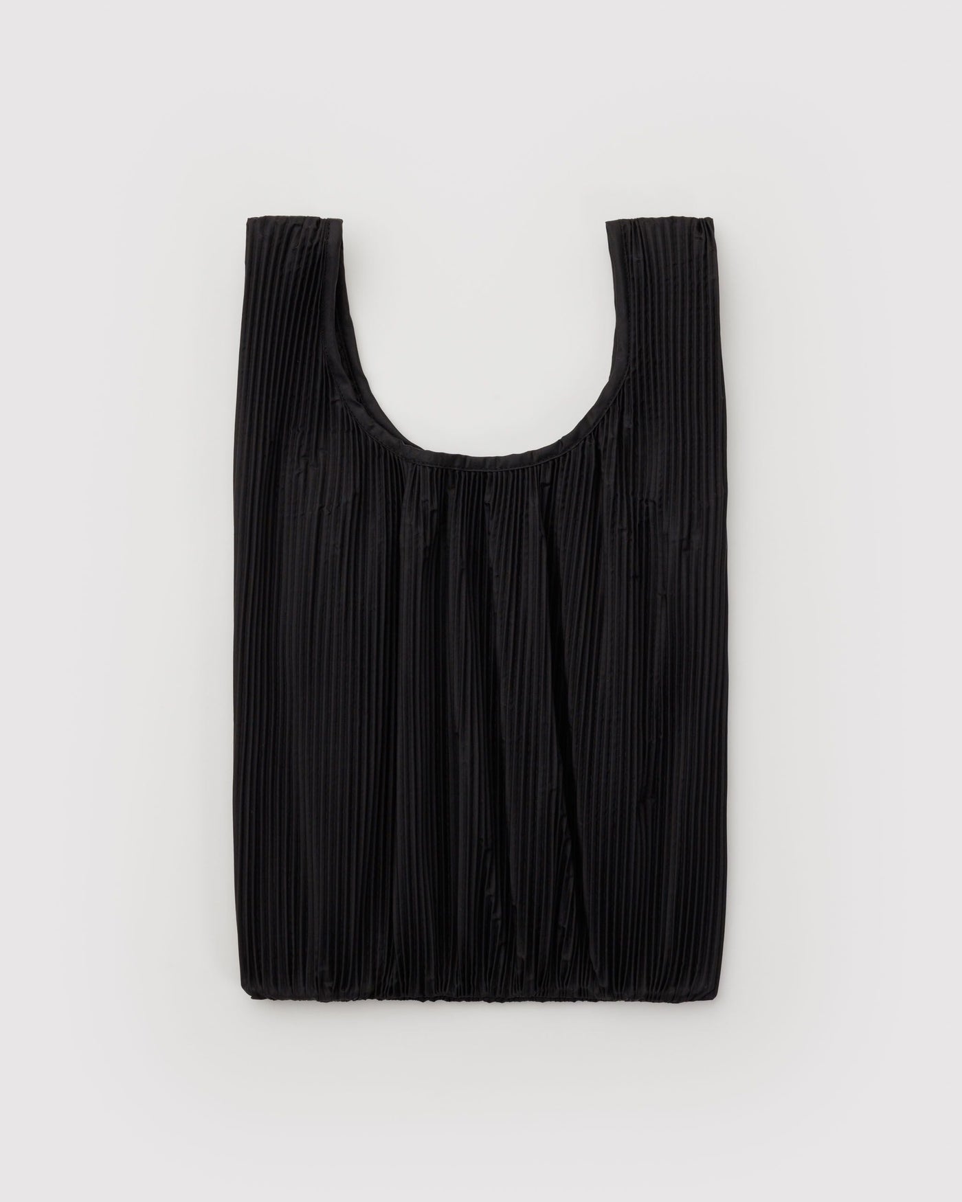 Pleated Baggu - Black