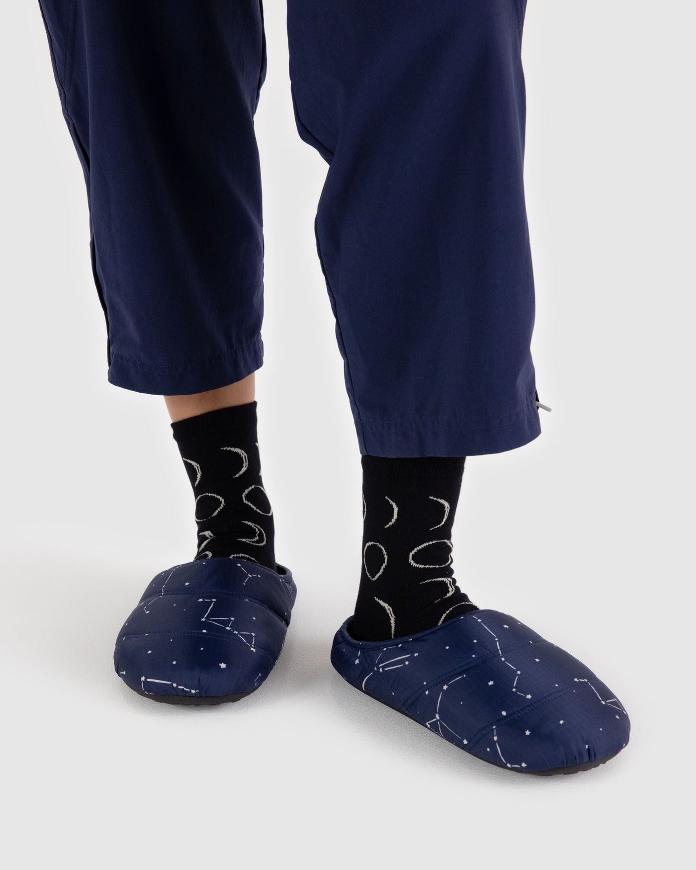 Puffy Slippers - Constellation Midnight - Easy Finish