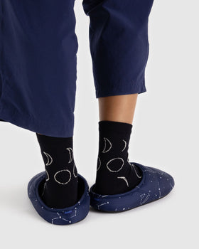 Puffy Slippers - Constellation Midnight - Easy Finish