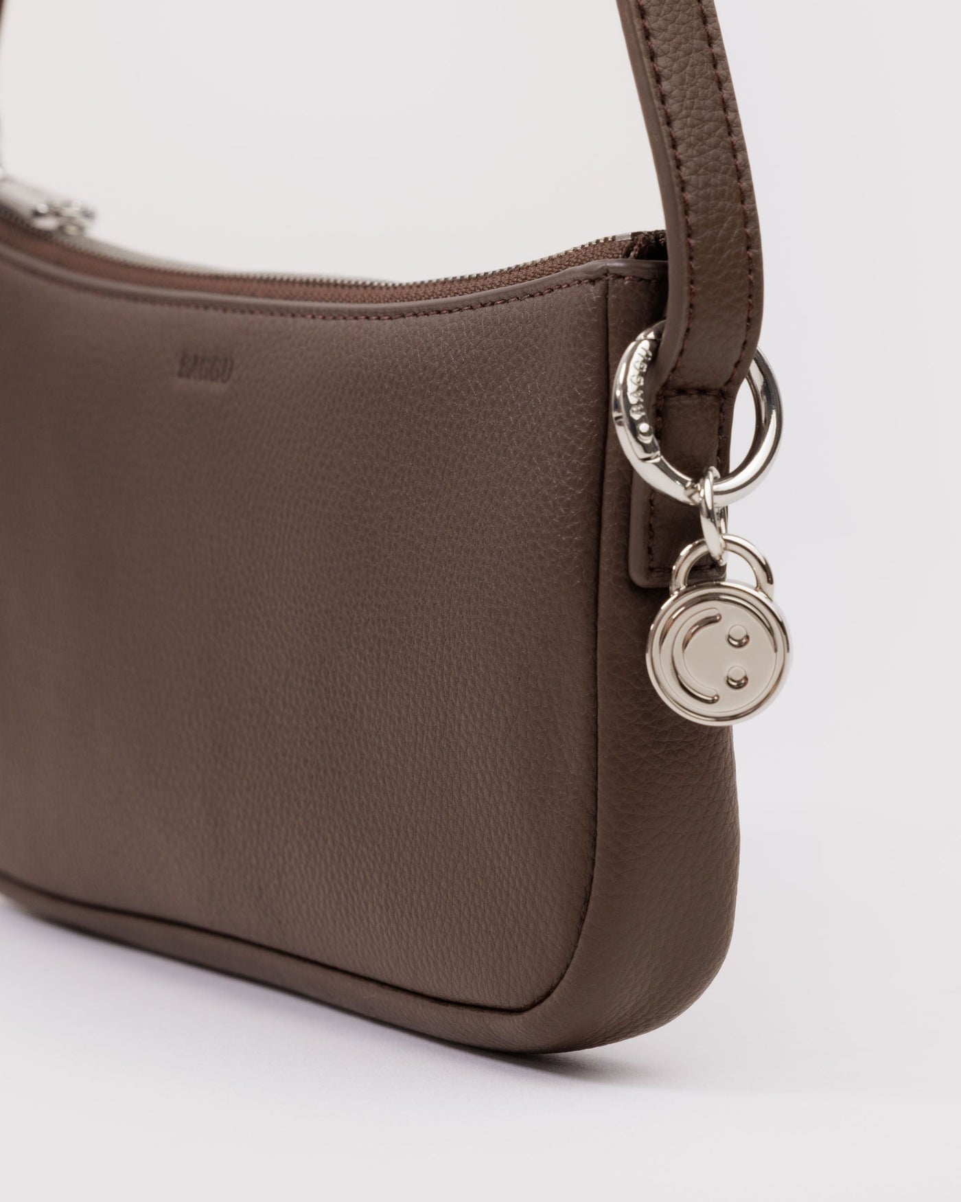 Recycled Leather Pochette - Brown - Hair Routine